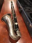 0407c Vito Usa Bass Clarinet With Case Repairman Special