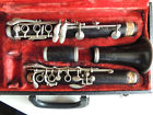 10973 Penzel Mueller Vintage Company Bb Lp Wood Clarinet Eagle Logo