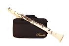 1151wh-clarinet Rossetti New Key Of Bb White Student Band Clarinet Flat