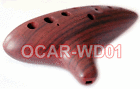 12-hole Orca-wd Unbranded Premium Fine-crafted Alto C Ocarina Flute Wood Simulated