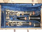 12901 Vintage Antique Black Wood