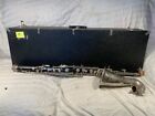 13060 Selmer Repairman Bundy Usa Bass Clarinet With Case