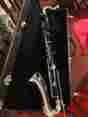 13196 Leblanc Nice Paris Bass Clarinet With Case Grenadilla Wood