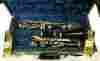 161476 Bundy Selmer Vintage Resonite Clarinet Instrument With Hard Case U.s.a Sn