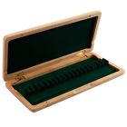 20pcs Generic Beautiful Oboe Reed Case For Reeds Maple Wooden Natural Color 712096485677