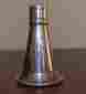 216851 King Vintage Silver Clarinet Sterling Bell W Case Mouthpiece 1938