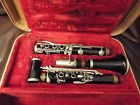 2562h Original . Bb Plastic Normandy Case Clarinet Vintage Reso-tone Black