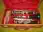 31603 Normandy Vintage French Clarinet And Case Dark Mahogany Color