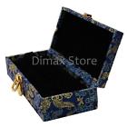 40pcs Unbranded Oboe Reed Case For Reeds Double-deck Wood Box With Blue Band Pattern