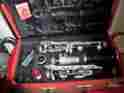41029 Leblanc Vintage Red Case A Le Blanc Clarinet With Hard Used