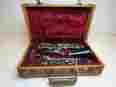 61509 Richelieu Vintage Wood Clarinet Sn In Hard Case
