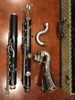 7151 Leblanc Noblet France Bass Clarinet Grenadilla Wood Good Condition With