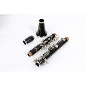 Allora 197881021061 Vienna Series Grenadilla Clarinet Nickel Plated Keys Ob