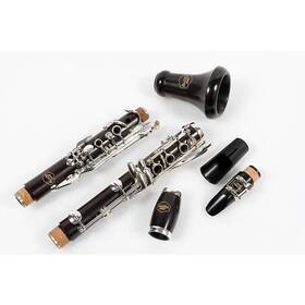 Allora 197881180287 Paris Series Grenadilla Clarinet Silver Plated Keys Ob