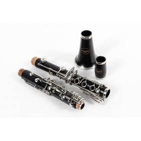 Allora 197881285203 Vienna Series Grenadilla Clarinet Nickel Plated Keys Ob