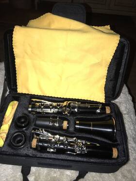 167330 Anaxa Student Clarinet With Soft Case Excellent Condition