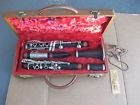 P3057 Antique 3 1930 1940s Martelle Clarinet Henri Flat Books