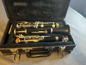 779364 Artley 791256 17s Student Clarinet In Original Case # For Parts Or Repair