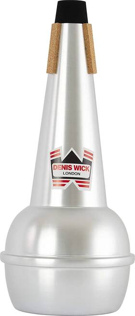 Dw5509 Bach Denis Wick Bass Trombone Straight Mute - Silver