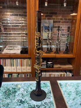 16611107 Backun Ftprotegeft Bb Clarinet In Cocobolo With Gold Keys