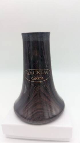 Backun 889052006563 Bell With Voicing Groove For Bb Clarinet - Cocobolo Wood