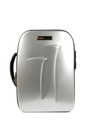 Trek3028s Bam New Trekking Double Clarinet Case Bb And A - Brushed Aluminum