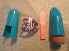 3-turquoise-w Bb Cap Lig Clarinet--tip Opening 3-turquoise- Mouthpiece Student