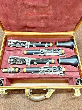 1207xx Buffet Crampon Set Of 2 Vintage R13 Wood Bb Clarinets 1971 And A Inch F S.n Europe