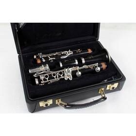 Buffet Crampon 194744265785 R13 Professional Bb Clarinet Silver Plated Keys Ob