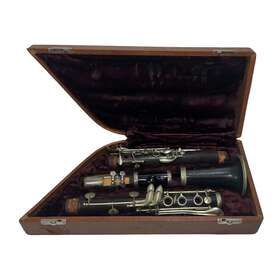 459985 Buffet Crampon R13 Bb Vintage Model Silver Plated Keys With 2 Barrels