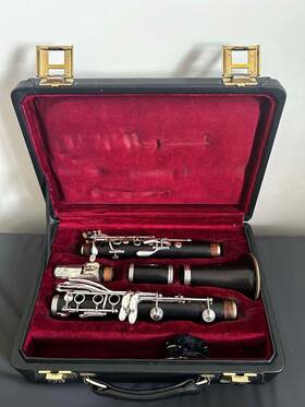 461658 Buffet Crampon For Sale Festival Clarinet - Silver Plated With Original Barrel And Bell