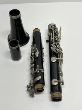 609601 Bundy Vtg Clarinet Selmer Usa No Mouthpiece Musical Instrument For Parts