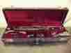 Case-m1127 Bundy Selmer Resonite Alto Clarinet W Mouthpiece Reed In Carry