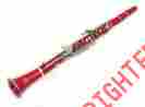 Cl-735rd Cl-735r E.f Durand Red Clarinet W Nickel Keys And Case