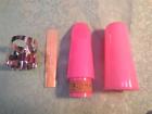 3-hot Clarinet--tip Pink Lig Cap Opening Bb Student Mouthpiece