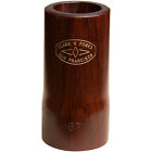 Clark W Fobes Cocobolo Rubber-lined Clarinet Barrel Bb 65 Mm 899036000913