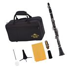 Cle-1000eb Cle-1000 Kaizer Clarinet Flat Bb Ebony Black Eb Ebonite No Tax