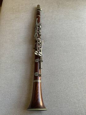 141787 Conn Vintage 1924 Pam American Wood Violin Finish Clarinet Selmer Mouthpiece