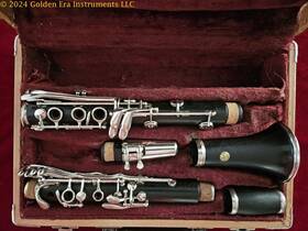 297386 Conn 444n Professional Large Bore Clarinet Circa 1942