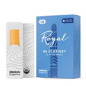 Daddario B0002hu6w8 Dftaddario Royal Organic Bb Clarinet Reeds Strength 1.0 10-pack Rcb1010