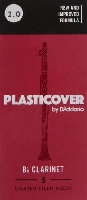 B000eel3vc Daddario Rico Plasticover Bb Clarinet Reeds Coated For All-weather Durability And Tone