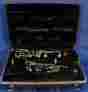 E03920 Pruefer Bb Clarinet W Case Woodwind Band Instrument Serial