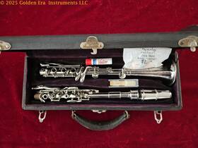 17750 Elkhart Band Instrument Company Metal Clarinet Circa 1924-1925