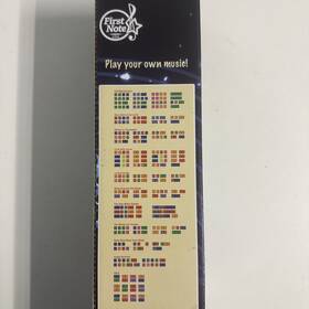 First Note Usa 810022742297 Musical Wind Instruments Clarinet With 8 Colored Coded Keys Kids New