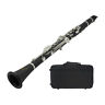 Gfm7315393223914ju Irin Flat Clarinet Ebonite Keys System With Case Shoulder Straps