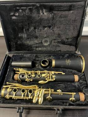 Glory 313112517596 Clarinet Professional Ebonite Bb