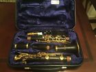 Cl220 Gold Clarinet Grenadilla Plated Hardware Rare Selmer Wood