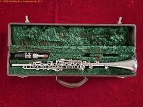 H.n. White Gladiator Ee602 H.n. Metal Clarinet Circa 1930s