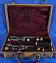 H21081 Jean Baptiste France Bb Clarinet W Case Woodwind Band Instrument Serial