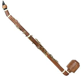 Bh-f100 Hakam Din Basset Clarinet In A-la Down To C Designed After Mozarts Stadler For Concerto